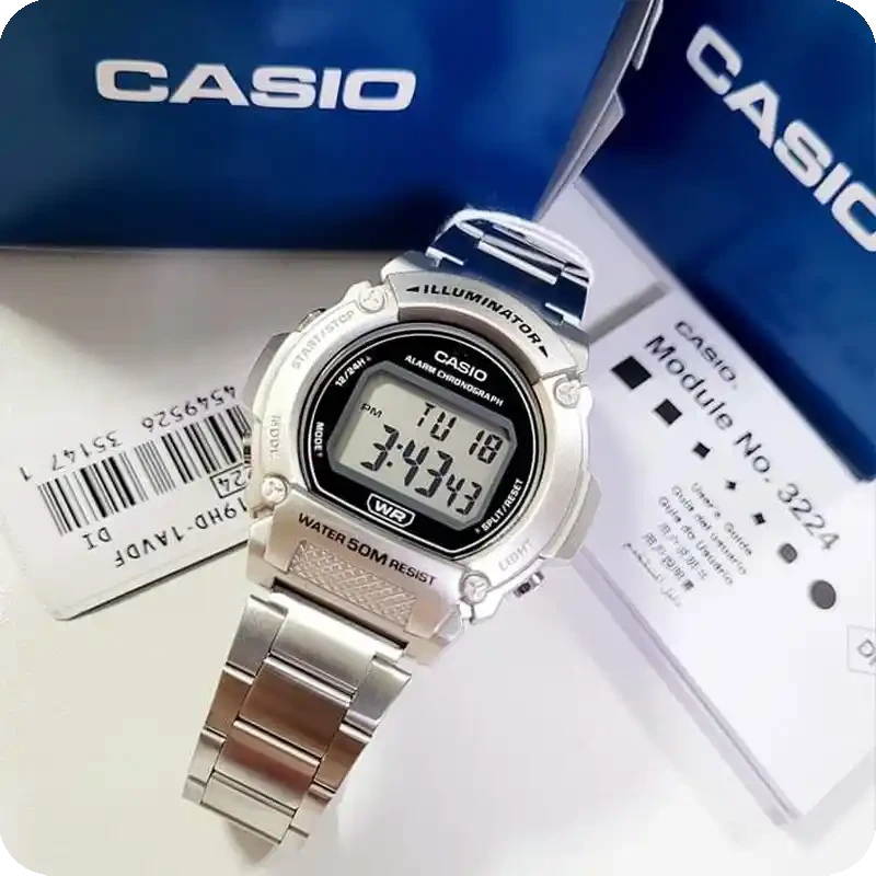 ساعت مچی مردانه CASIO W-219HD-1AVDF